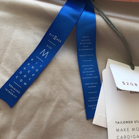 KIT & ACE MENS MAKE MOVES CARDIGAN - Picture 7 of 7